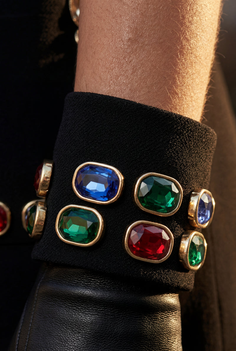 Black Black Embellished Mini Shift Evening Dress - Photo 3