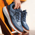 Brogue Detailing Casual Sneakers - Casual shoes - Photo 6