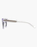 Chunky Square Bold Frame Sunglasses with Wide Temples - Photo 4