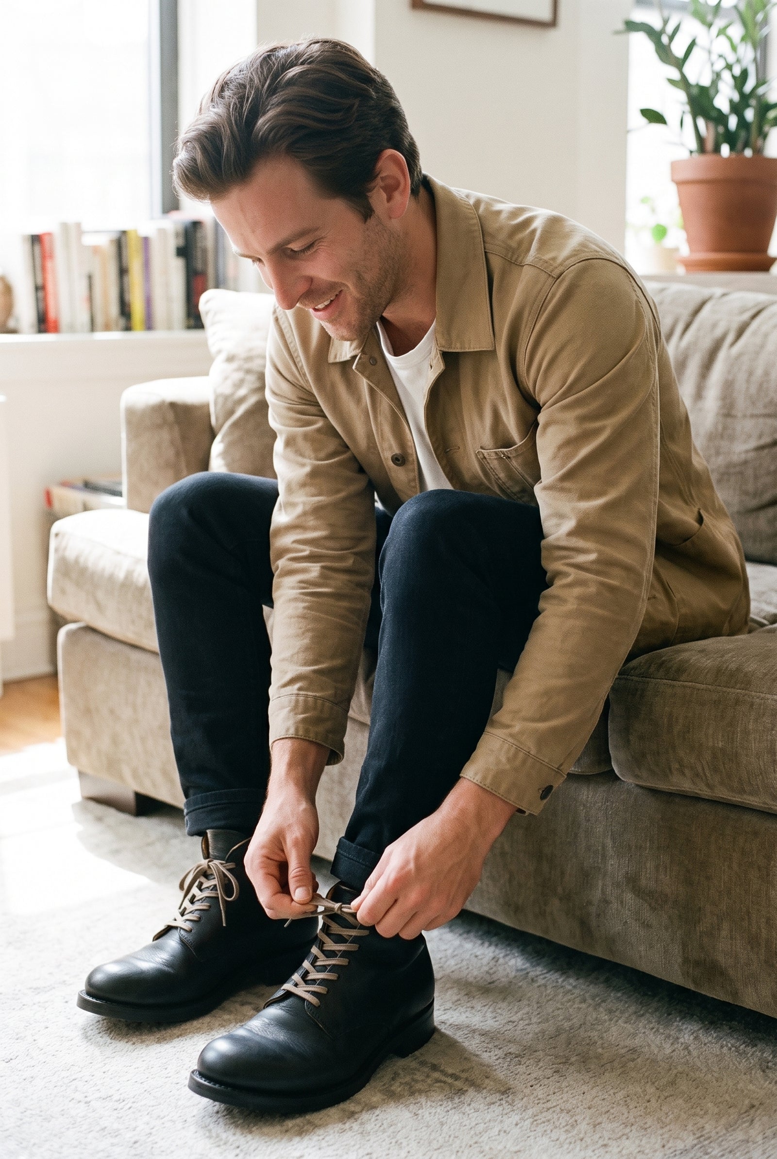 Men's Boots Classic Ankle in Black — lifestyle homeinterior