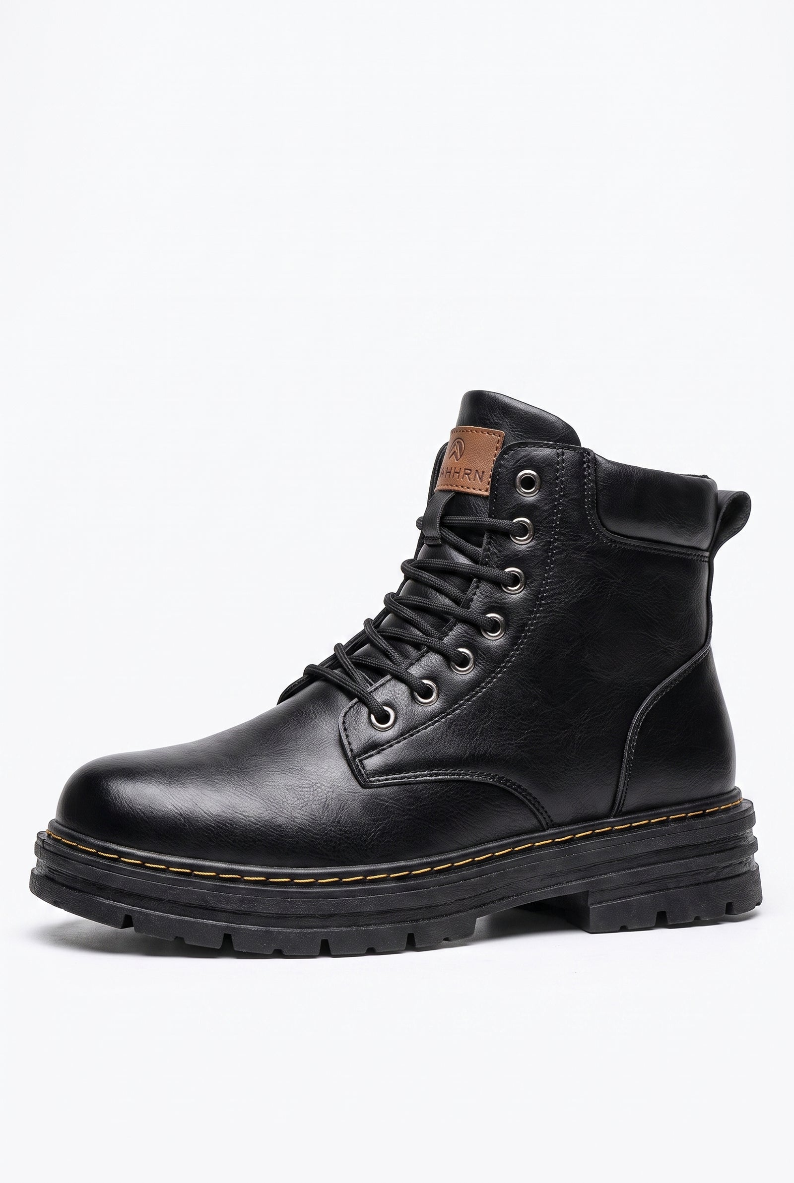 Men's Boots Lace-Up High Top in Black — primary product