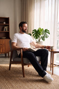 Men's Jeans Relaxed Fit in Black — lifestyle home