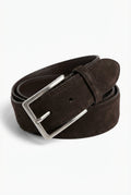 Black Rectangular Buckle Classic Belt - Belts - Photo 1