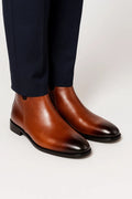 Sleek Chelsea Ankle Boots with Almond Toe - Photo 5