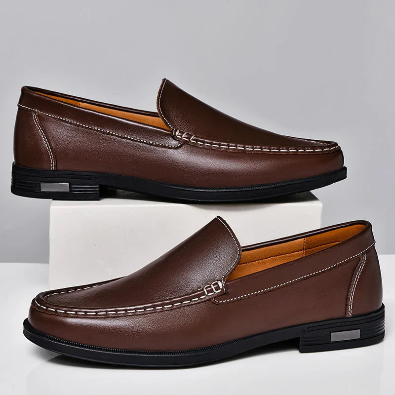 Sleek Slip-on Classic Penny Loafers - Slip on loafers - Photo 8