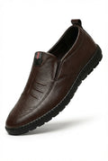 Stitched Detailing Slip-on Loafers - Photo 4