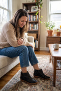 Women's Ankle Boots Vintage Style in Black — secondary ugc