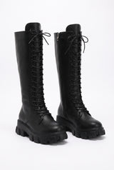 Women's Long Boots Modern in Black — primary product