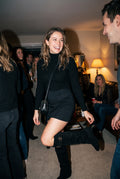 Women's Over-the-Knee Boots Draped in Black — ugc 1