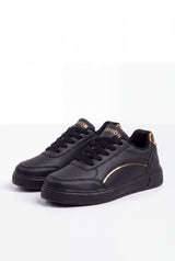 Women's Sneakers Low Top Soft Sole in Black — primary product