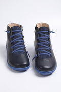 Women's Ankle Boots Lace-Up Waterproof in Blue — ankle boots product