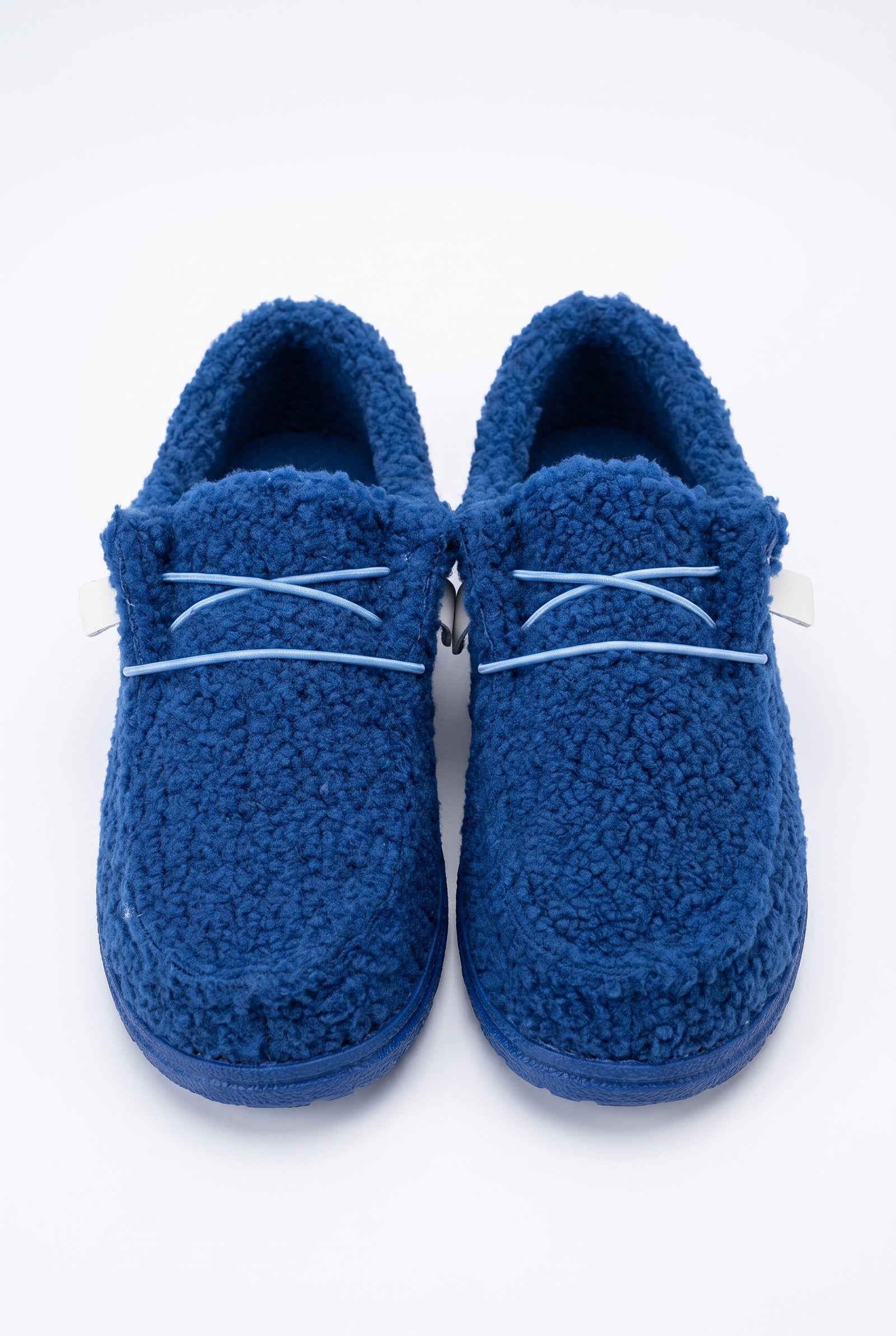 Women's Slippers Teddy Plush in Blue — primary product shot