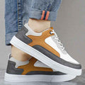 Color-block Low-top Lace-up Sneakers - Smart casual footwear - Photo 2