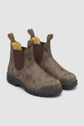 Leather Chelsea Boots in Brown — Stilenza main image