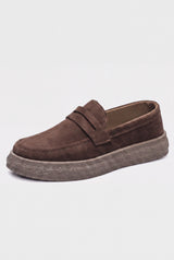 Men's Loafer Thick Sole in Brown — primary packshot