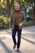 Men's Sweater Turtleneck Classic Fit in Brown — secondary ugc