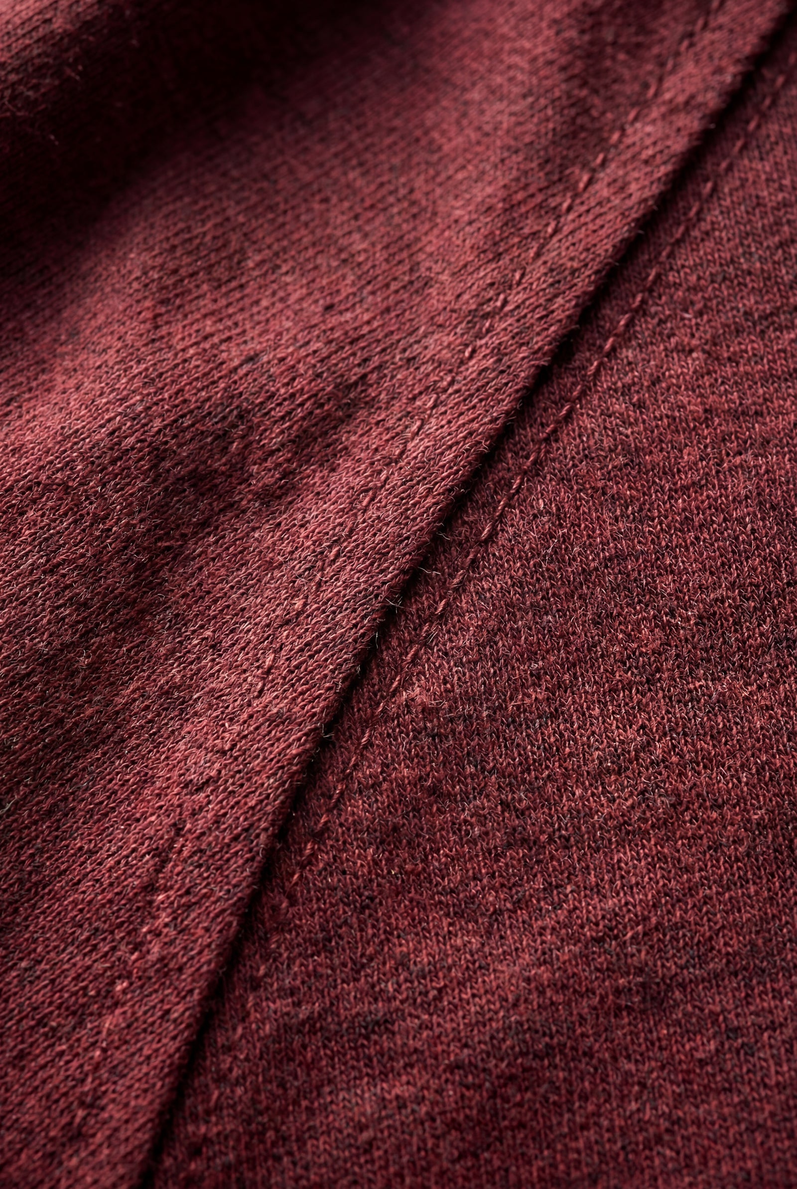 Burgundy Slim Fit Crew Neck Short Sleeve Tee - Short sleeve t-shirts - Photo 6