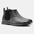 Classic Chelsea Boots with Elastic Panels - Photo 7