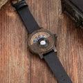 Compass Detail Wooden Analog Watch with Strap - Analog watches - Photo 6