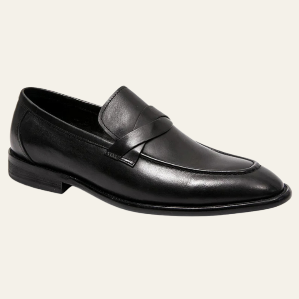Polished Almond Toe Classic Penny Loafers - Photo 3