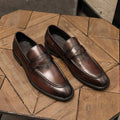 Polished Almond Toe Classic Penny Loafers - Photo 6