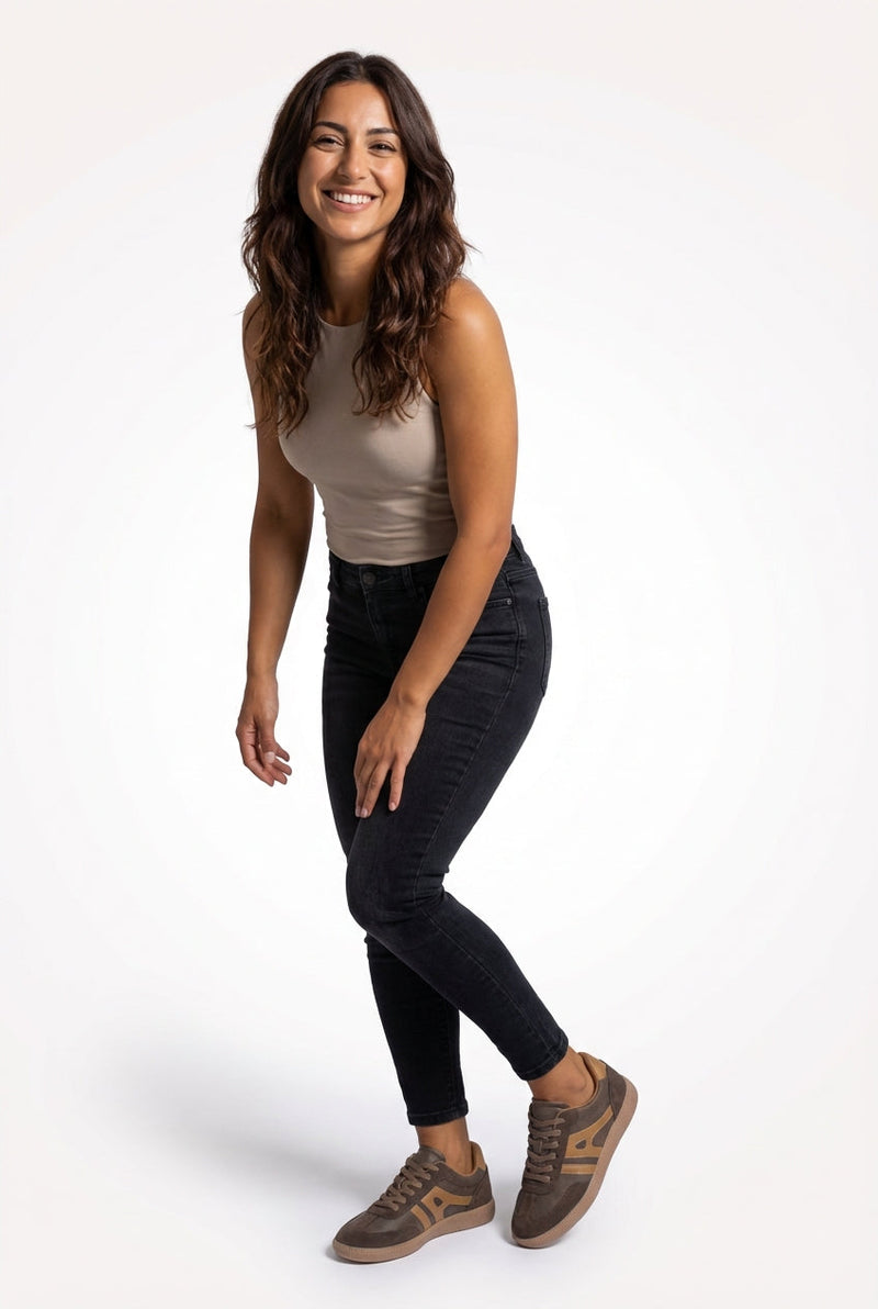 Retro Color-block Low-top Casual Sneakers - Photo 4