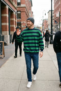 Men's Sweater Striped Oversized — lifestyle 1