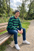 Men's Sweater Striped Oversized — ugc