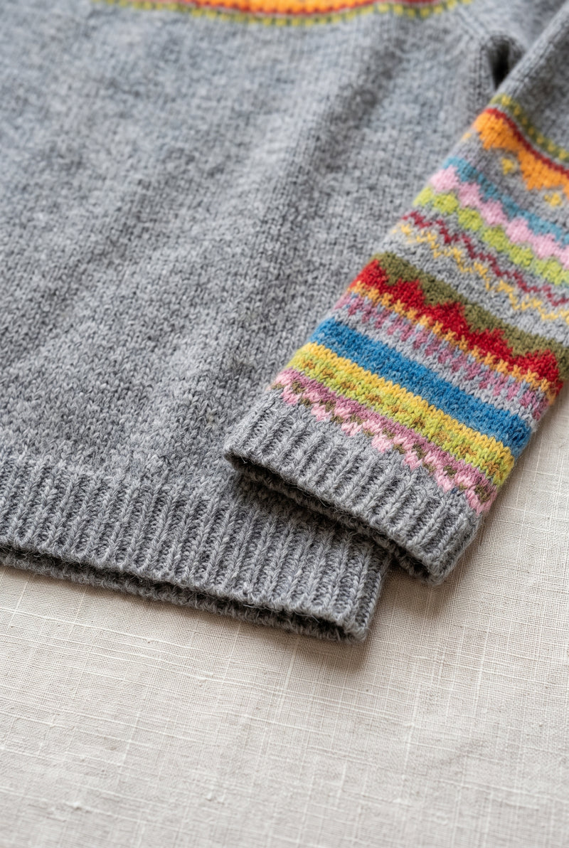 Wool Knit Sweater — studio angle