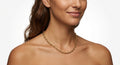 Gold Chunky Gold-tone Rope Chain Necklace with Twisted Detail - Photo 6