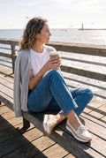 Women's Slip-On Sneakers Thick Sole in Gold — secondary