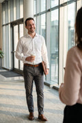 Men's Chinos Regular Fit in Gray — secondary ugc
