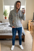 Men's Hoodie Relaxed Fit in Gray — secondary ugc