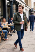 Men's Jacket Waterproof Regular Fit in Green — secondary1