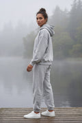 Gray Relaxed Fit Hoodie and Jogger Matching Set - Casual set - Photo 6