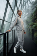 Gray Relaxed Fit Hoodie and Jogger Matching Set - Casual set - Photo 9