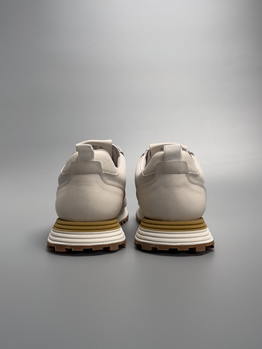 Ivory Ivory Retro-inspired Low Top Sneakers with Chunky Sole - Photo 7