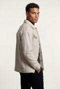 Ivory Men's Structured Snap Front Classic Trucker Jacket - Casual jackets - Photo 10