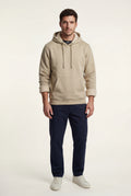 Khaki Lined Regular Fit Pullover Pocket Hoodie - Fleece lined hoodie - Photo 3