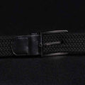 Men's Braided Stretch Belt with Trim and Buckle - Belts - Photo 8