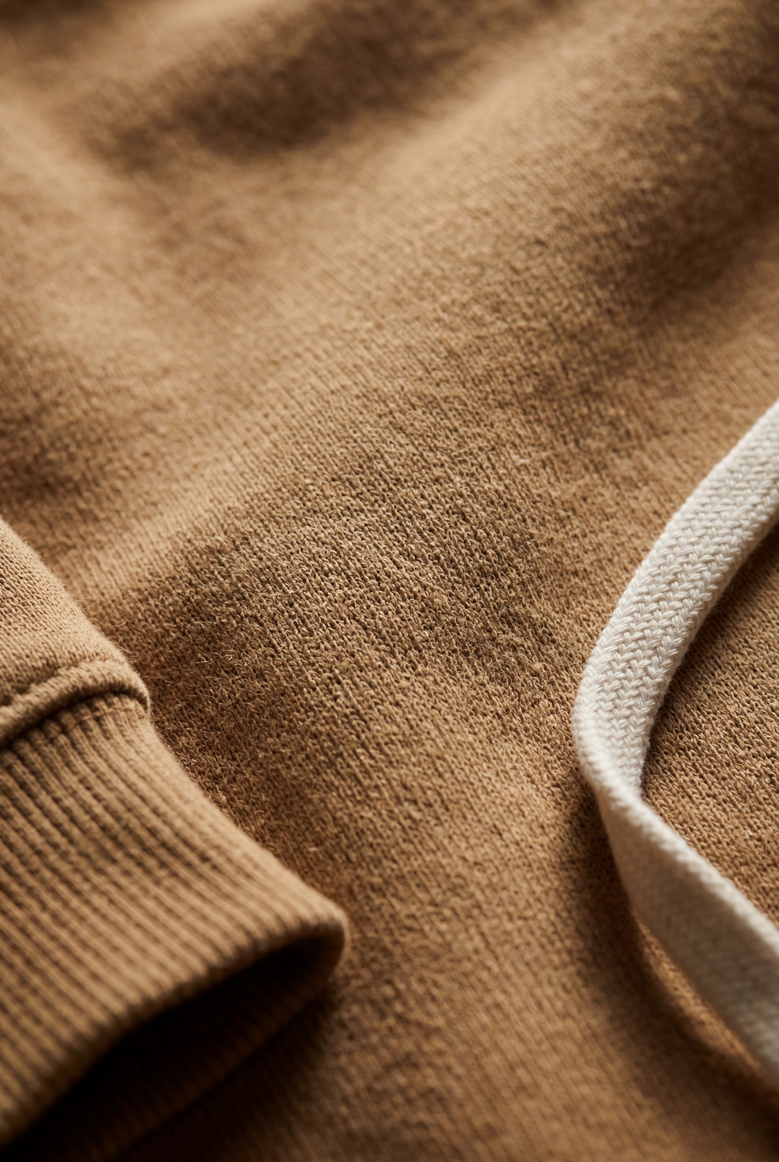 Khaki Men's Relaxed Pullover Hoodie and Jogger Set - Hoodie jogger set - Photo 6