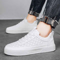 Perforated Minimalist Low-top Sneakers - Photo 5