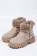 Women's Winter Boots Elegant in Khaki — primary product shot