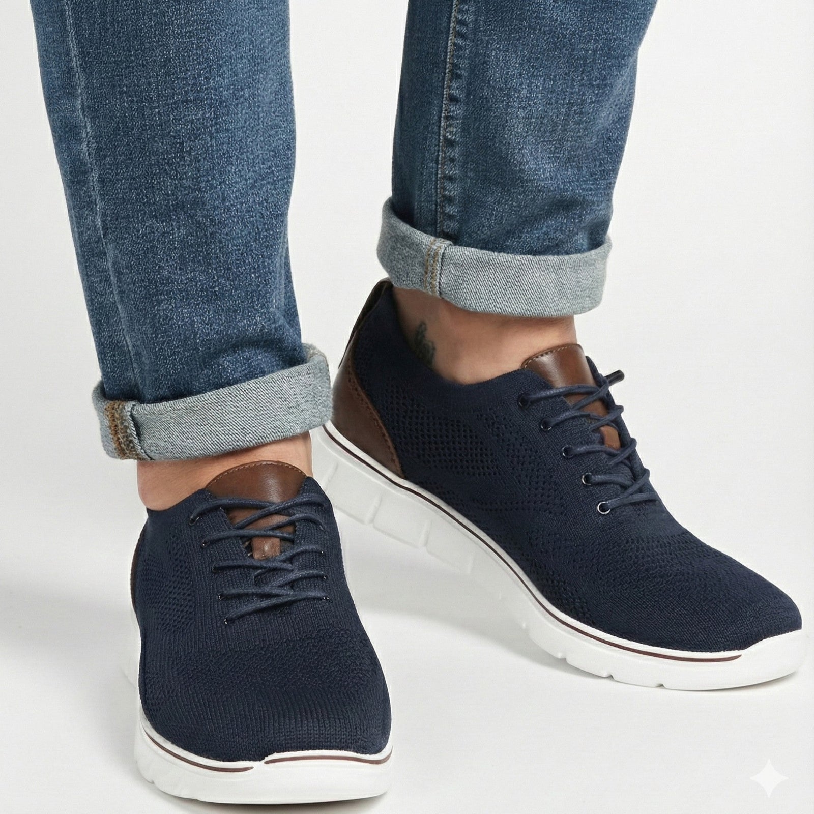 Chunky Sole Lace-up Low-top Sneakers - Photo 4