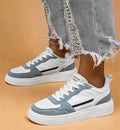 Chunky Sole Colorblock Low-top Lace-up Sneakers - Slip-on sneakers - Photo 7
