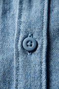 Light Blue Classic Collar Short Sleeve Relaxed Fit Shirt - Casual shirts - Photo 10