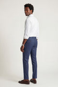 Navy Blue Navy Blue Slim Fit Tailored Dress Trousers - Tailored trousers - Photo 2