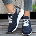 Wedge Platform Low-top Sneakers with Side Zip - Low cut shoes - Photo 8