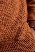 Orange Fine Classic Fit Crewneck Sweater - Classic fit sweater - Photo 6