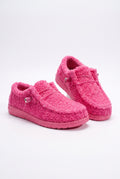 Women's Slippers Teddy Plush in Pink — primary product shot
